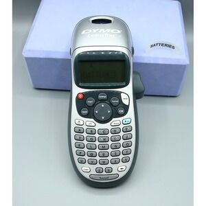 Dymo LetraTag LT-100H Handheld Label Maker Silver Gray Portable Office Printer